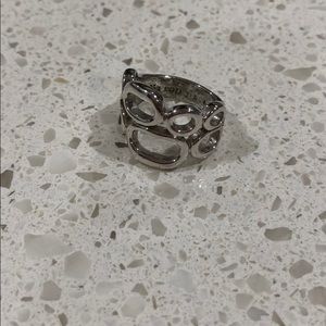 Lia Sophia silver ring, size 6